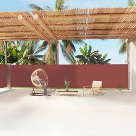 Toldo lateral retráctil marrón 160x1200 cm by vidaXL, Umbrellas - Ref: Foro24-318069, Price: 96,21 €, Discount: %