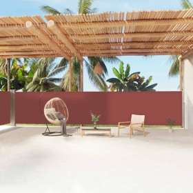 Toldo lateral retráctil marrón 160x1200 cm de vidaXL, Sombrillas - Ref: Foro24-318069, Precio: 97,25 €, Descuento: %