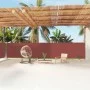 Toldo lateral retráctil marrón 160x1200 cm by vidaXL, Umbrellas - Ref: Foro24-318069, Price: 96,21 €, Discount: %
