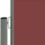 Toldo lateral retráctil marrón 160x1200 cm by vidaXL, Umbrellas - Ref: Foro24-318069, Price: 96,21 €, Discount: %
