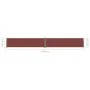 Toldo lateral retráctil marrón 160x1200 cm by vidaXL, Umbrellas - Ref: Foro24-318069, Price: 96,21 €, Discount: %