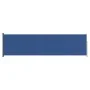 Toldo lateral retráctil para patio azul 140x500 cm de vidaXL, Sombrillas - Ref: Foro24-317918, Precio: 76,57 €, Descuento: %