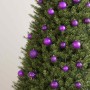 Juego de bolas de Navidad 100 piezas morado en Decoración Festiva y Estacional | Comprar online en Foru.es