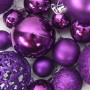Juego de bolas de Navidad 100 piezas morado en Decoración Festiva y Estacional | Comprar online en Foru.es