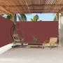 Toldo lateral retráctil marrón 200x600 cm de vidaXL, Sombrillas - Ref: Foro24-318009, Precio: 109,99 €, Descuento: %