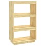 Estantería/divisor de espacios madera maciza pino 60x35x103 cm de vidaXL, Librerías y estanterías - Ref: Foro24-810864, Preci...