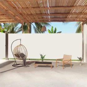 Toldo lateral retráctil crema 220x1000 cm de vidaXL, Sombrillas - Ref: Foro24-318049, Precio: 156,42 €, Descuento: %