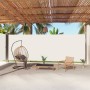 Toldo lateral retráctil crema 220x1000 cm de vidaXL, Sombrillas - Ref: Foro24-318049, Precio: 158,86 €, Descuento: %