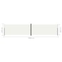 Toldo lateral retráctil crema 220x1000 cm de vidaXL, Sombrillas - Ref: Foro24-318049, Precio: 158,86 €, Descuento: %