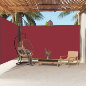 Retractable red side awning 220x600 cm by vidaXL, Umbrellas - Ref: Foro24-318017, Price: 113,73 €, Discount: %