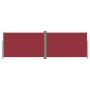 Toldo lateral retráctil rojo 220x600 cm de vidaXL, Sombrillas - Ref: Foro24-318017, Precio: 115,26 €, Descuento: %