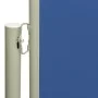 Retractable side garden awning blue 160x600 cm by vidaXL, Umbrellas - Ref: Foro24-317960, Price: 87,00 €, Discount: %