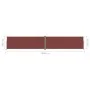 Toldo lateral retráctil marrón 180x1000 cm de vidaXL, Sombrillas - Ref: Foro24-318039, Precio: 83,22 €, Descuento: %