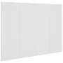 White plywood bed headboard 120x1.5x80 cm by vidaXL, Headboards and footboards - Ref: Foro24-811025, Price: 54,56 €, Discount: %