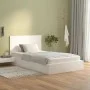 White plywood bed headboard 120x1.5x80 cm by vidaXL, Headboards and footboards - Ref: Foro24-811025, Price: 54,56 €, Discount: %