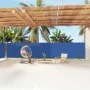 Toldo lateral retráctil azul 160x1200 cm de vidaXL, Sombrillas - Ref: Foro24-318070, Precio: 96,46 €, Descuento: %