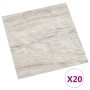 Tarimas de suelo autoadhesivas 20 uds PVC beige 1,86 m² en Materiales de construcción | Comprar online en Foru.es