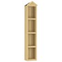 Caseta herramientas jardín 40x33x222 cm madera pino impregnada de vidaXL, Cobertizos - Ref: Foro24-318189, Precio: 101,58 €, ...