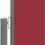 Toldo lateral retráctil rojo 140x1000 cm de vidaXL, Sombrillas - Ref: Foro24-318029, Precio: 99,83 €, Descuento: %