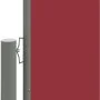 Toldo lateral retráctil rojo 140x600 cm de vidaXL, Sombrillas - Ref: Foro24-317993, Precio: 87,01 €, Descuento: %