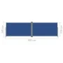 Toldo lateral retráctil azul 160x600 cm de vidaXL, Sombrillas - Ref: Foro24-317998, Precio: 94,91 €, Descuento: %