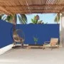 Toldo lateral retráctil azul 180x600 cm de vidaXL, Sombrillas - Ref: Foro24-318004, Precio: 99,51 €, Descuento: %