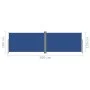 Toldo lateral retráctil azul 180x600 cm de vidaXL, Sombrillas - Ref: Foro24-318004, Precio: 99,51 €, Descuento: %