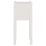 Jardinera de madera maciza de pino blanco 31x31x70 cm de vidaXL, Maceteros y jardineras - Ref: Foro24-810781, Precio: 24,61 €...