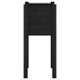 Jardineras 2 unidades madera maciza de pino negro 31x31x70 cm de vidaXL, Maceteros y jardineras - Ref: Foro24-810788, Precio:...