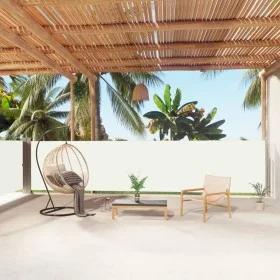 Toldo lateral retráctil crema 140x1000 cm de vidaXL, Sombrillas - Ref: Foro24-318025, Precio: 100,16 €, Descuento: %