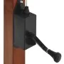 Sombrilla lateral voladiza con poste madera taupe 400x300 cm de vidaXL, Sombrillas - Ref: Foro24-318431, Precio: 200,65 €, De...