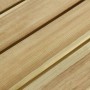 Mesa de picnic con bancos 110x123x73 cm madera pino impregnada de vidaXL, Mesas de jardín - Ref: Foro24-318398, Precio: 200,3...