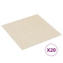 Tarimas de suelo autoadhesivas 20 uds PVC beige 1,86 m² en Materiales de construcción | Comprar online en Foru.es
