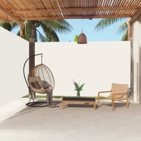 Toldo lateral retráctil crema 220x600 cm de vidaXL, Sombrillas - Ref: Foro24-318013, Precio: 84,34 €, Descuento: %
