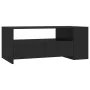 Schwarzer Couchtisch aus Holzwerkstoff, 102 x 55 x 42 cm von vidaXL, Couchtisch - Ref: Foro24-810918, Preis: 90,93 €, Rabatt: %