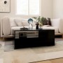 Mesa de centro madera de ingeniería negra 102x55x42 cm de vidaXL, Mesas de centro - Ref: Foro24-810918, Precio: 87,08 €, Desc...