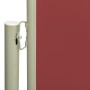Toldo lateral retráctil de jardín rojo 180x600 cm de vidaXL, Sombrillas - Ref: Foro24-317967, Precio: 104,91 €, Descuento: %