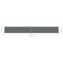Toldo lateral retráctil antracita 160x1200 cm de vidaXL, Sombrillas - Ref: Foro24-318068, Precio: 122,55 €, Descuento: %