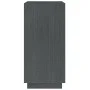 Estantería de madera maciza de pino gris 40x35x71 cm de vidaXL, Librerías y estanterías - Ref: Foro24-810841, Precio: 31,45 €...