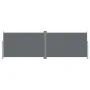 Toldo lateral retráctil antracita 200x600 cm de vidaXL, Sombrillas - Ref: Foro24-318008, Precio: 139,36 €, Descuento: %