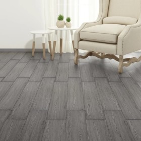 Lamas para suelo autoadhesivas PVC gris oscuro 5,21 m² 2 mm en Materiales de construcción | Comprar online en Foru.es