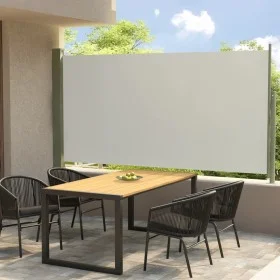 Toldo lateral retráctil de jardín crema160x300 cm de vidaXL, Sombrillas - Ref: Foro24-317839, Precio: 67,46 €, Descuento: %
