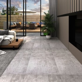 Lamas para suelo autoadhesivas PVC gris tierra 5,21 m² 2 mm en Materiales de construcción | Comprar online en Foru.es