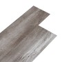 Lamas de suelo autoadhesivas PVC marrón madera mate 5,21m² 2 mm en Materiales de construcción | Comprar online en Foru.es