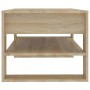 Mesa de centro madera contrachapada roble Sonoma 102x55x45 cm de vidaXL, Mesas de centro - Ref: Foro24-810902, Precio: 69,03 ...