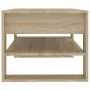 Mesa de centro madera contrachapada roble Sonoma 102x55x45 cm de vidaXL, Mesas de centro - Ref: Foro24-810902, Precio: 66,66 ...