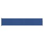 Toldo lateral retráctil de jardín azul 117x600 cm de vidaXL, Sombrillas - Ref: Foro24-317948, Precio: 90,64 €, Descuento: %