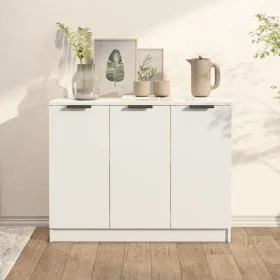 White plywood sideboard 90.5x30x70 cm by vidaXL, Sideboards - Ref: Foro24-811187, Price: 97,50 €, Discount: %