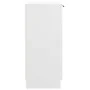 Aparador de madera contrachapada blanco 90,5x30x70 cm de vidaXL, Aparadores - Ref: Foro24-811187, Precio: 97,50 €, Descuento: %