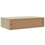 Estante con cajón de pared MDF roble 40x23,5x10 cm en Estanterías | Comprar online en Foru.es